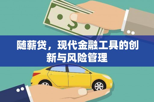 金塔随薪贷，现代金融工具的创新与风险管理