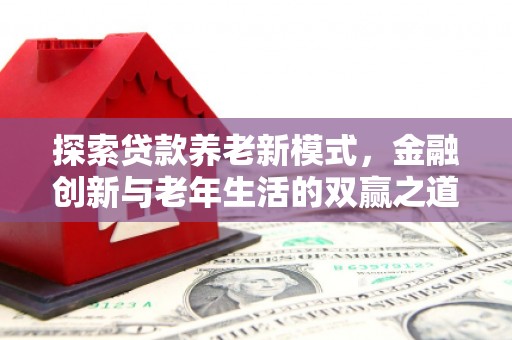 金塔探索贷款养老新模式，金融创新与老年生活的双赢之道