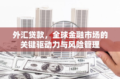 金塔外汇贷款，全球金融市场的关键驱动力与风险管理