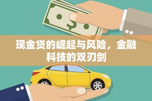 金塔现金贷的崛起与风险，金融科技的双刃剑