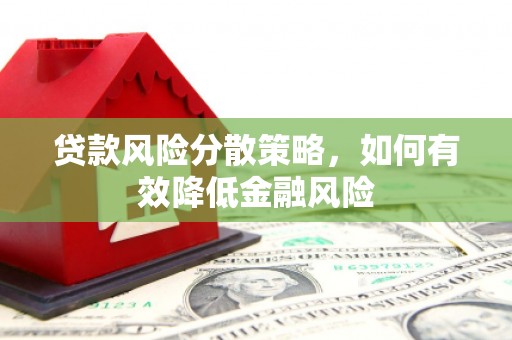 金塔贷款风险分散策略，如何有效降低金融风险