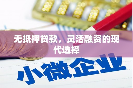 金塔无抵押贷款，灵活融资的现代选择