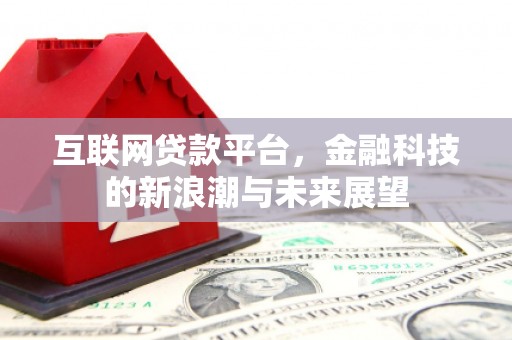 金塔互联网贷款平台，金融科技的新浪潮与未来展望