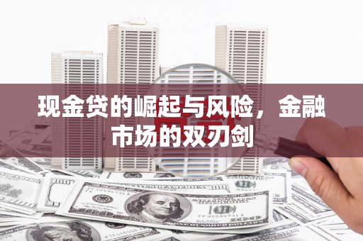 金塔现金贷的崛起与风险，金融市场的双刃剑