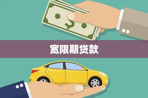 金塔宽限期贷款