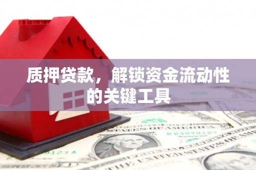金塔质押贷款，解锁资金流动性的关键工具