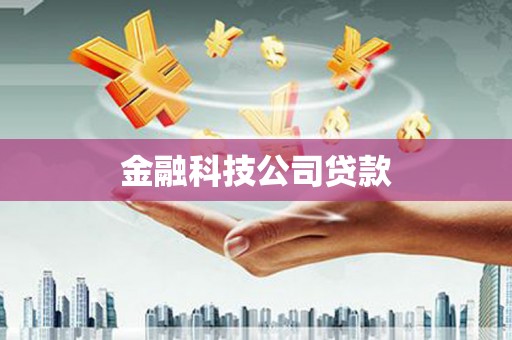 金塔金融科技公司贷款