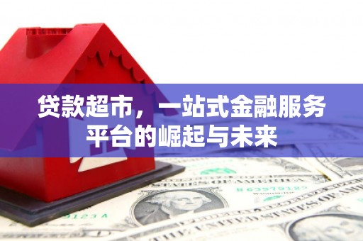 金塔贷款超市，一站式金融服务平台的崛起与未来